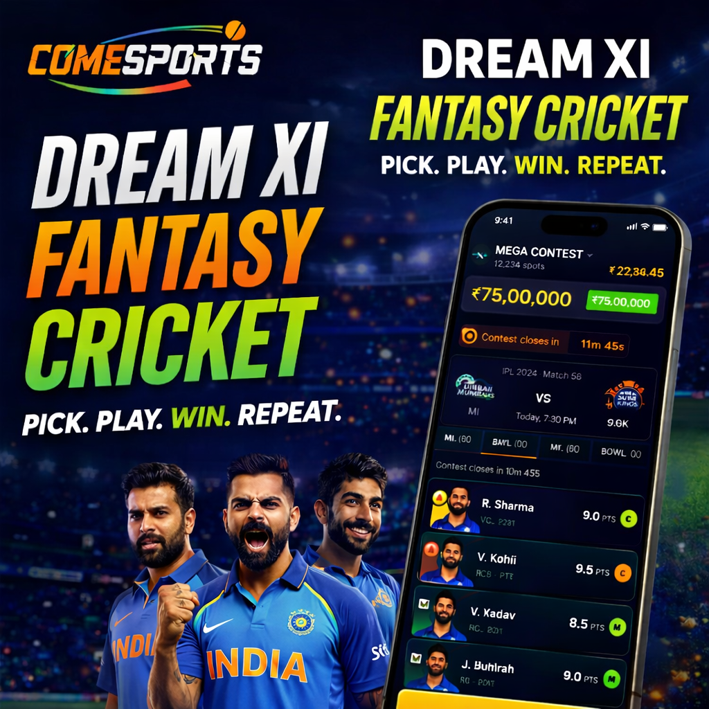 Come Fantasy Game IPL and live lineup timing